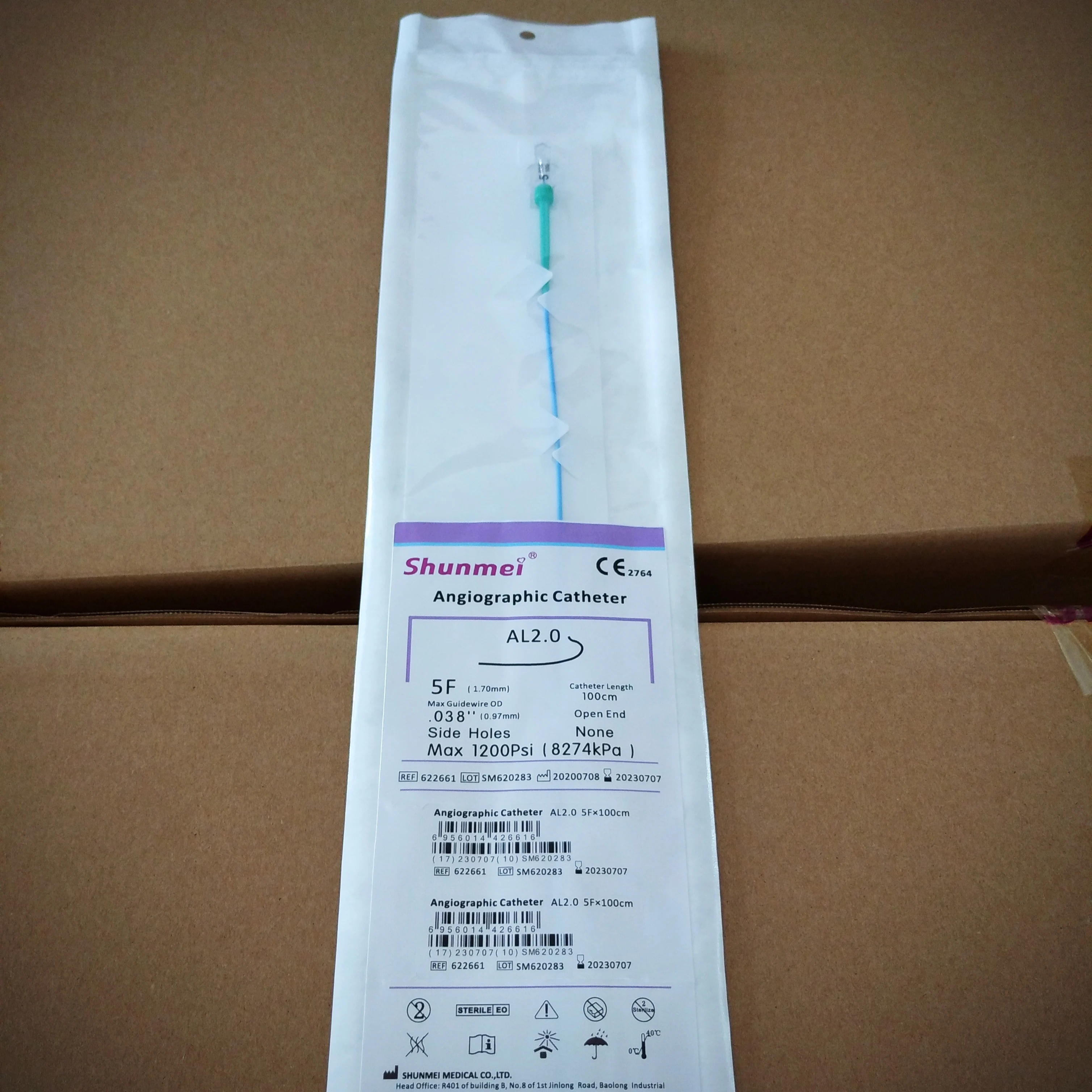 JL JR AL AR XB Disposable and Medical product of Angiographic  Catheter