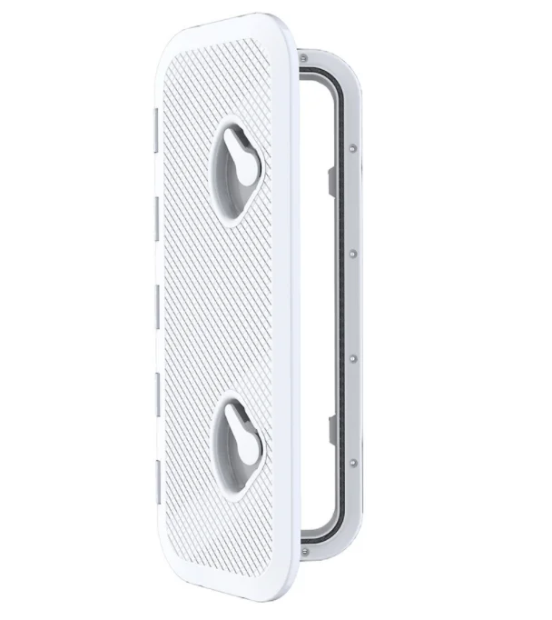 Newmao water tight marine deck hatch cover plastic black white