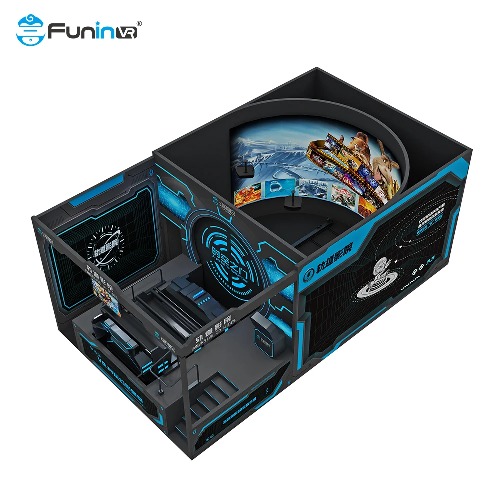 Оборудование для аттракционов Funinvr захватывающие 3D-аттракционы мощные динамичные провокационные летающие киноаппараты кинотеатр виртуальной реальности