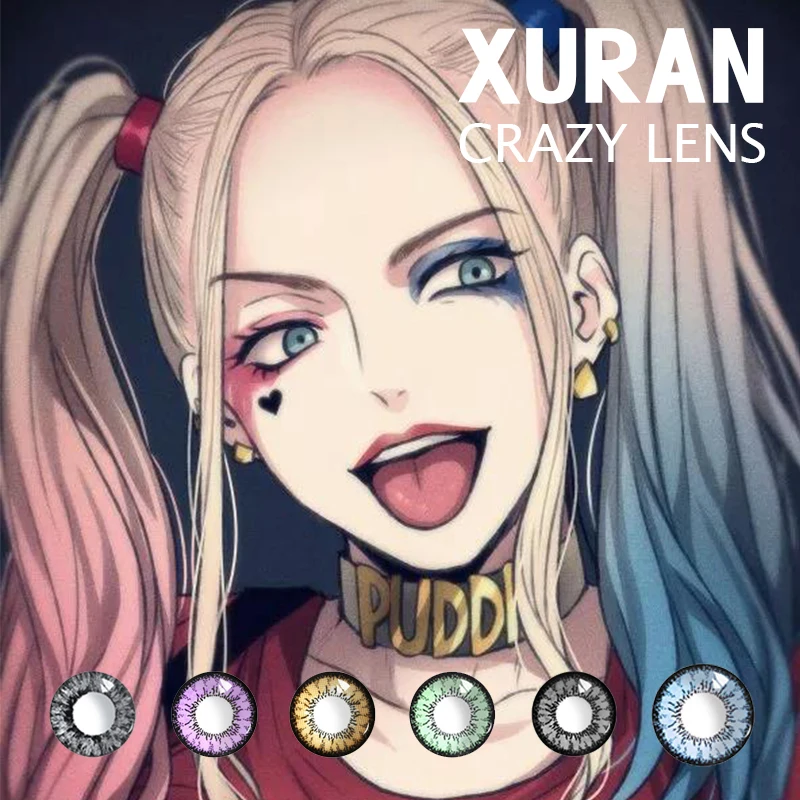 2021fashion  biggest promotion hot selling crazy eyes contact lenses stock