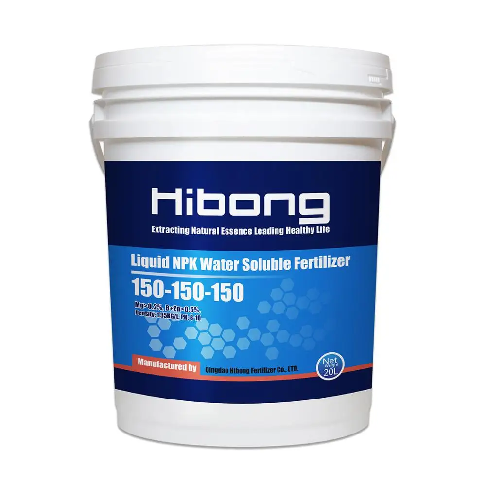 High Nutrient NPK Water Soluble Liquid Fertilizer