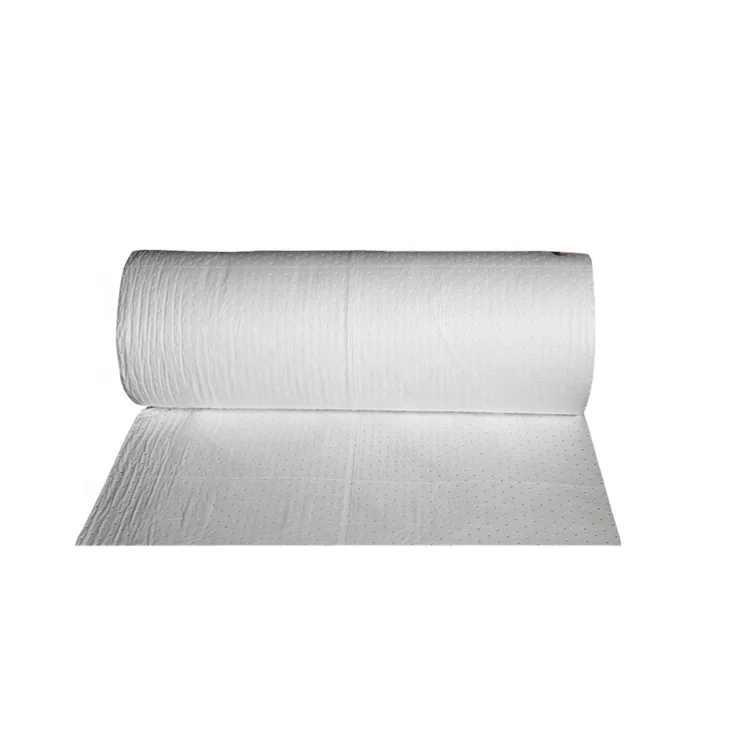 Customized Size 100% PP High Quality Oil Only Absorbent Rolls