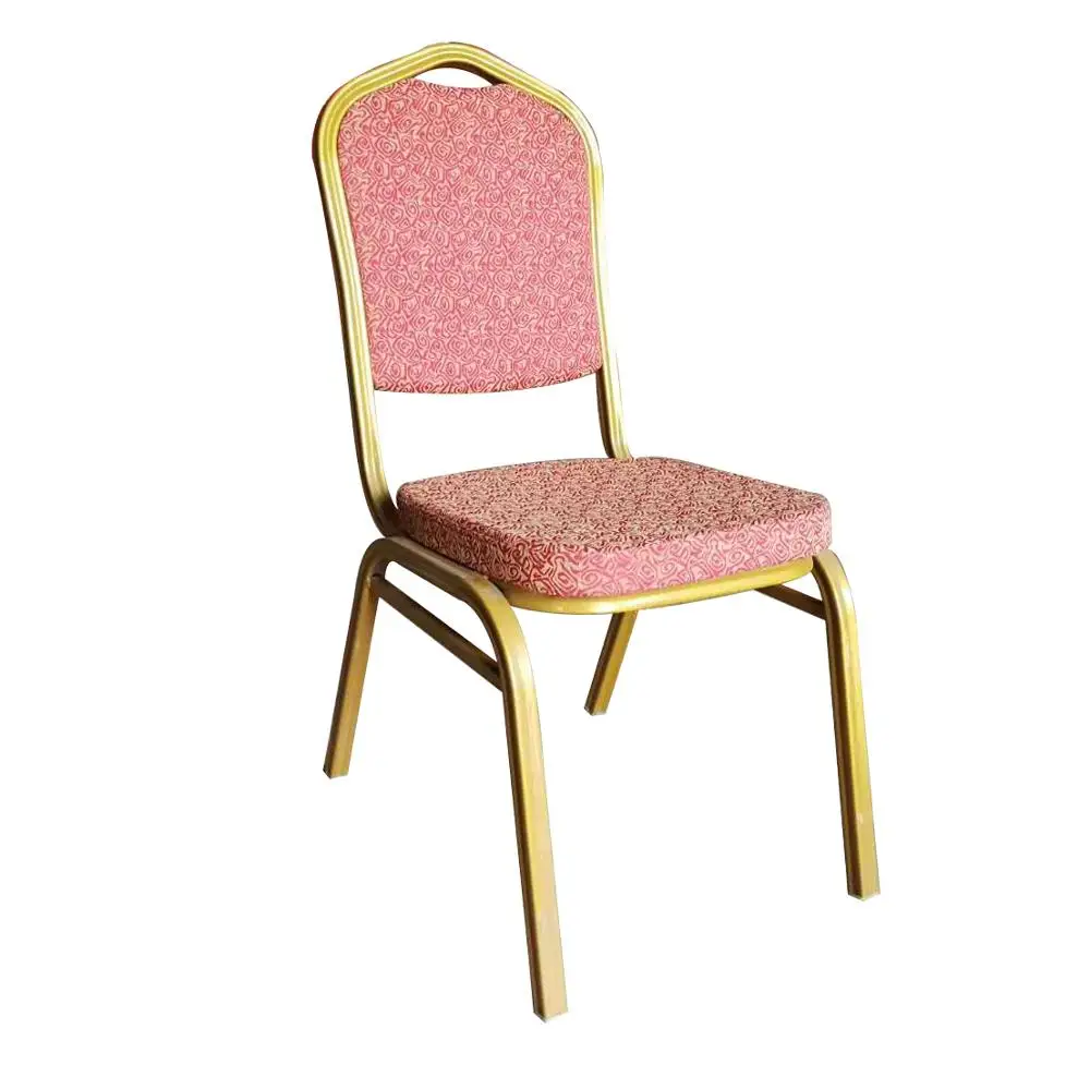 wholesale price steel stackable hotel hall banquet chair for restaurant wedding