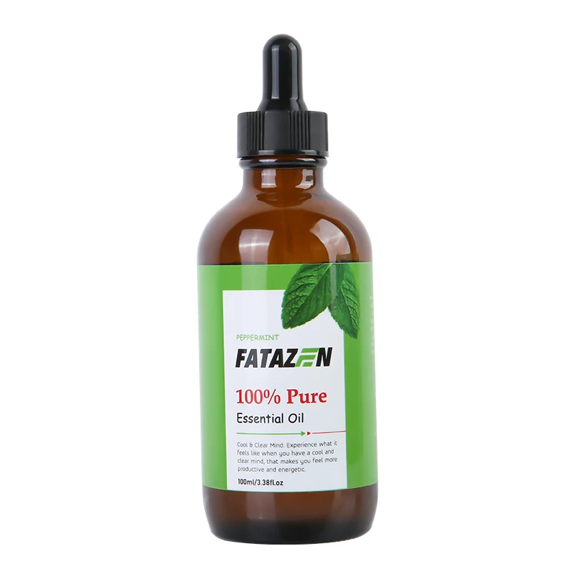 Wholesale Natural Plant Essential Oil Use for Skin Care Moisturizer Private Label Pure Aromatherapy Oil Mint Massage Oil