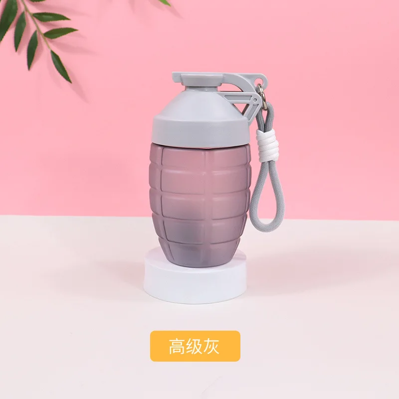 600ML Eco Friendly High Quality Water Bottle Gym Protein Shaker Bottle Cup With Ball New Design Powder Shaker Bottle