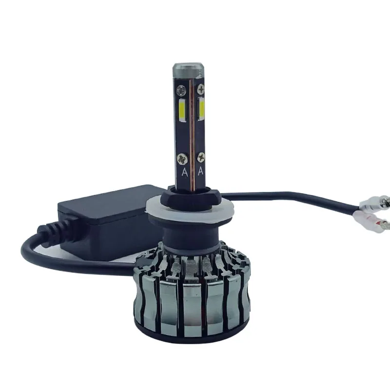 QIDEWIN Car light system 4sides CSP high low beam 52W 6000LM 12 Volt H3 H4 H7 T5M Led Headlight LED headlight