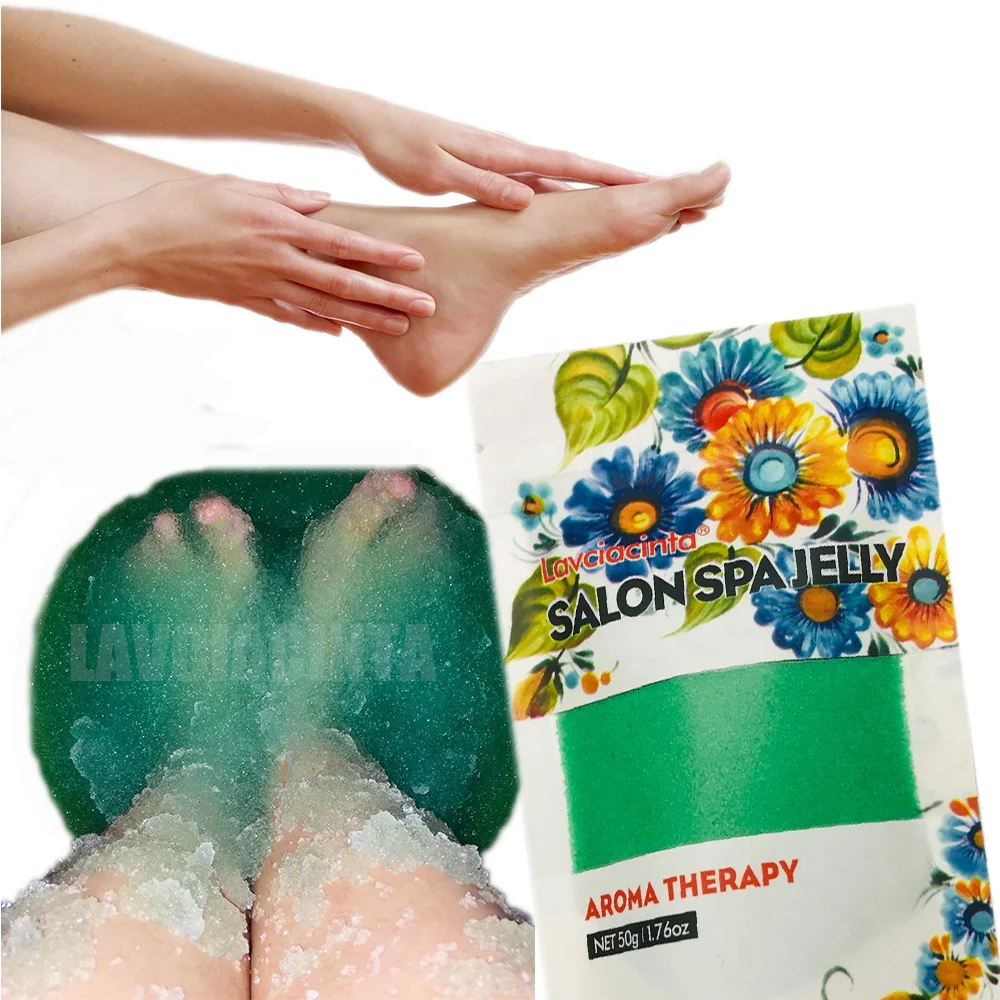 Набор для маникюра и педикюра Jelly Spa набор скраб ног спа-ванны подарочный