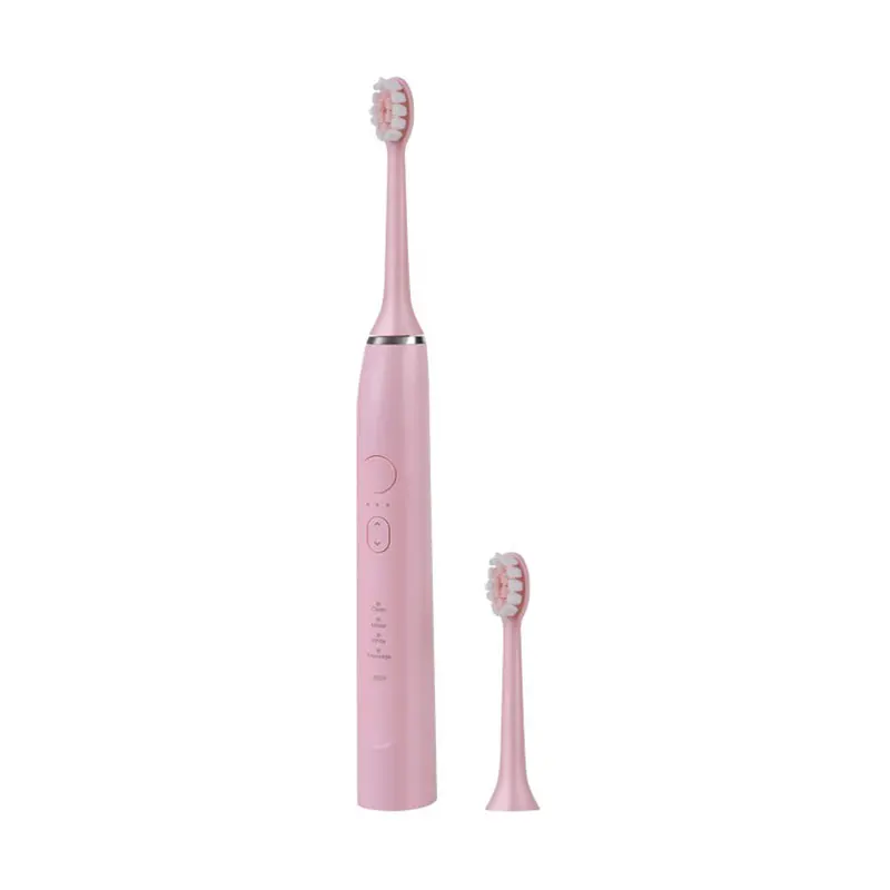 Electric toothbrush with silicone bristles automatic rechargeable handheld electric toothbrush