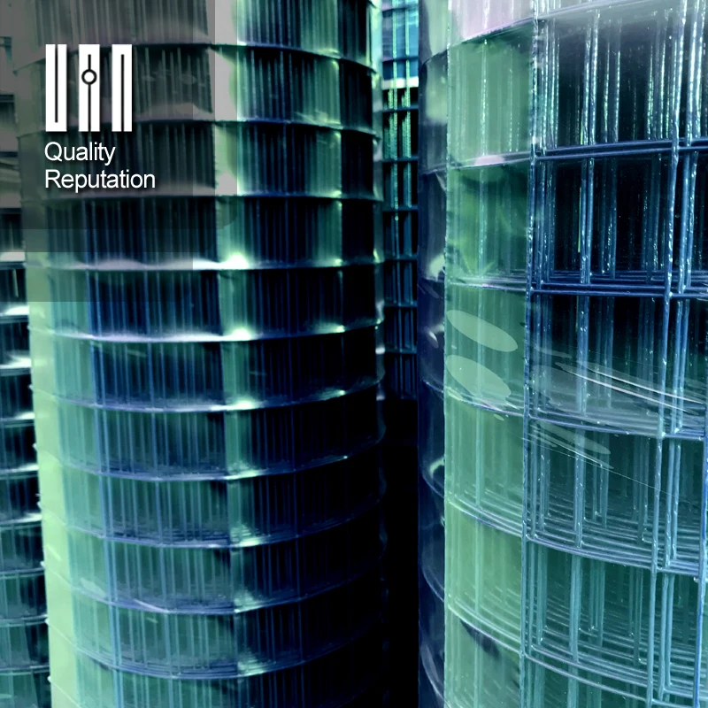 China Factory Seller Welding Coating Green Color 2x2 Galvanized Pvc Coated Welded Wire Mesh