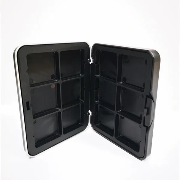 
Small double open new design empty 12 color blush palette 