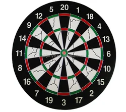 BSCI Ningbo Junye bristle surround plastic dart score board and dart board
