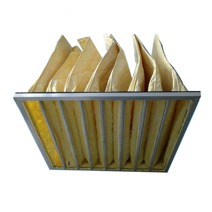 F7 F8 F9 filter bag pocket medium efficiency air filter for HVAC/cleaning room