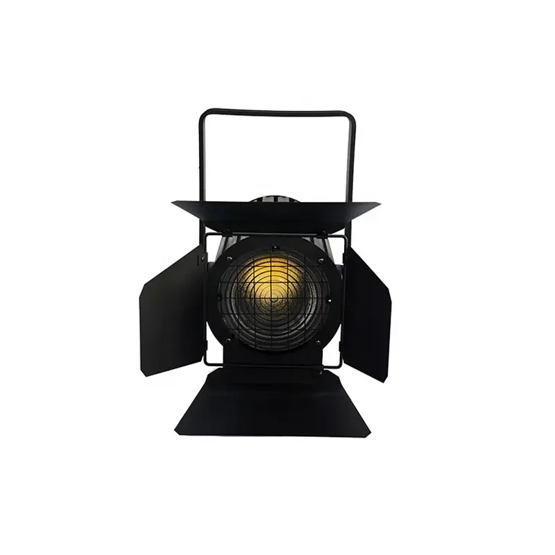 High Power Profile Spot Light TV studio 200W LED Fresnel Theater Light Warm White For TV Studio Church auditorium