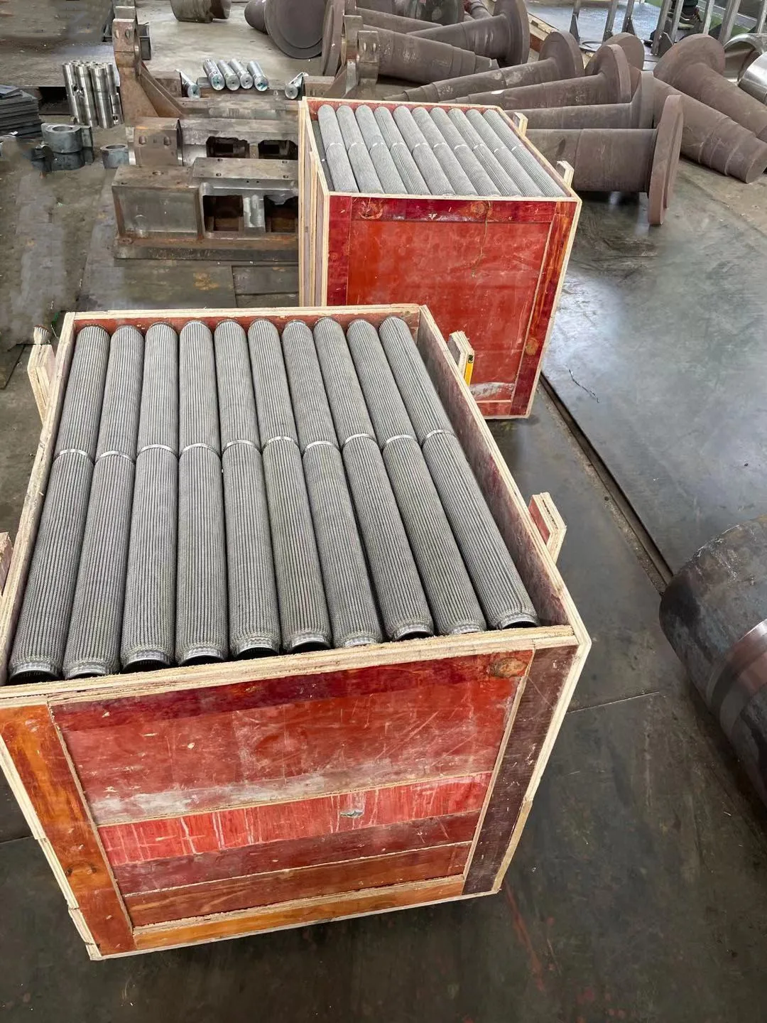 Filter core filter mesh for CPF of PSF machine or fiber manufacturing machine