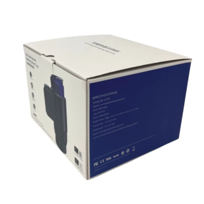 Wholesale self cooling heating cup 12V 36W thermos cup car electric heating cooling cup