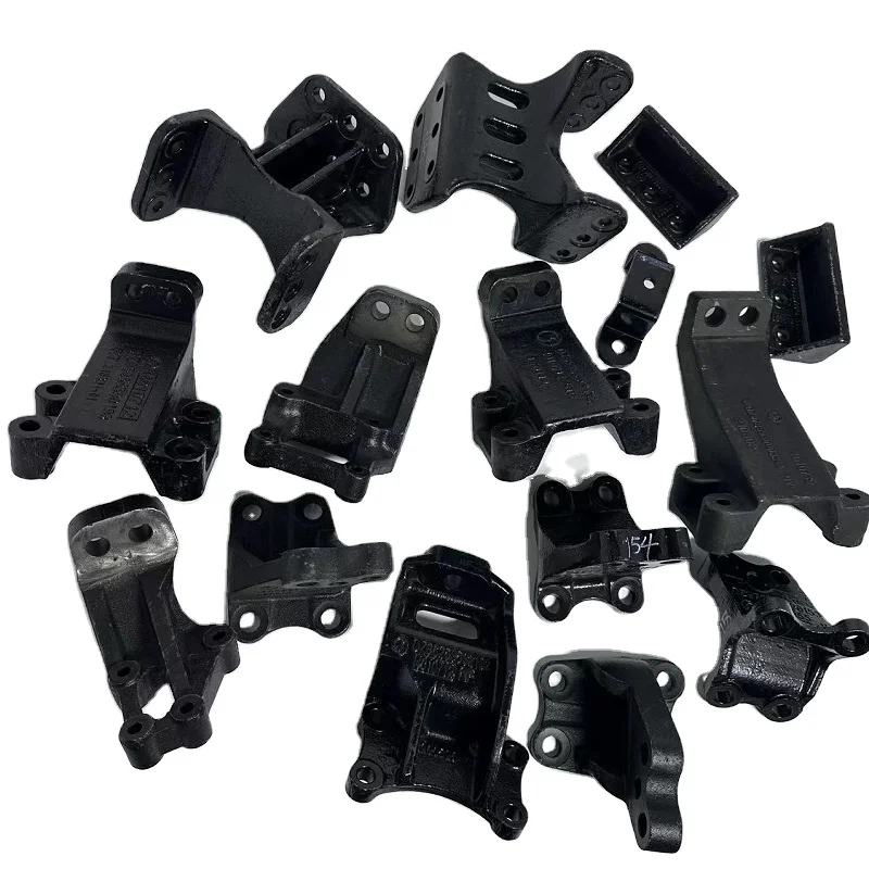 Original Shacman Spare Parts M3000 Engine Right Front Bracket For Shacman X3000 Heavy Duty Truck