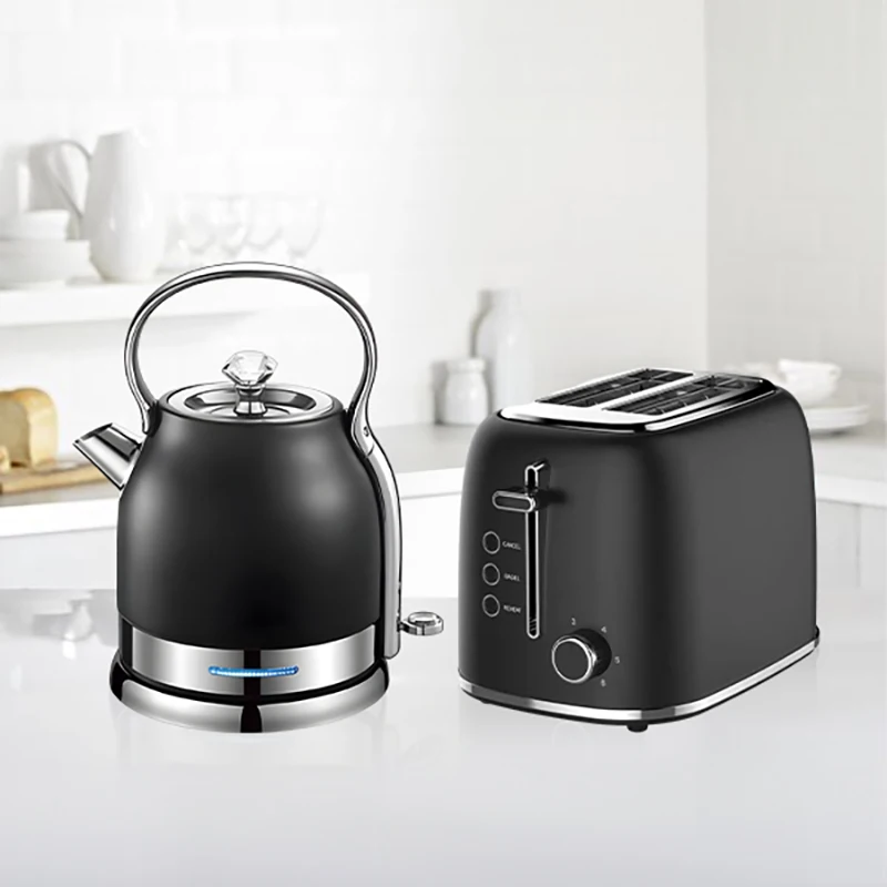 Europe design Breakfast set Kettle Toaster and  Blender With Electric breakfast maker With Competitive Price