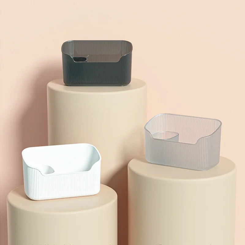 PP Skincare Lipstick Makeup Storage Container Box Desktop Plastic Cosmetic Storage Organizer