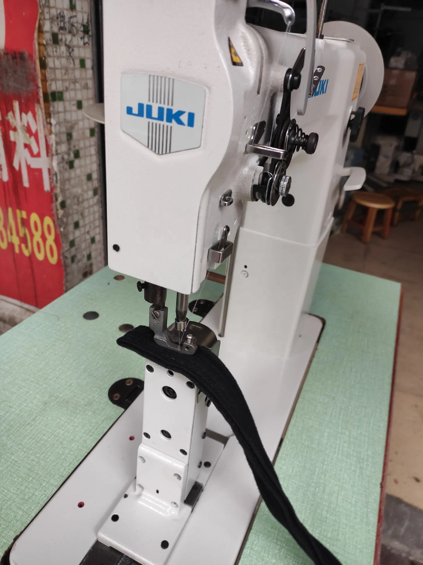 Japan Jukis 985 high speed leather Sewing Machines used high posted sewing machine price