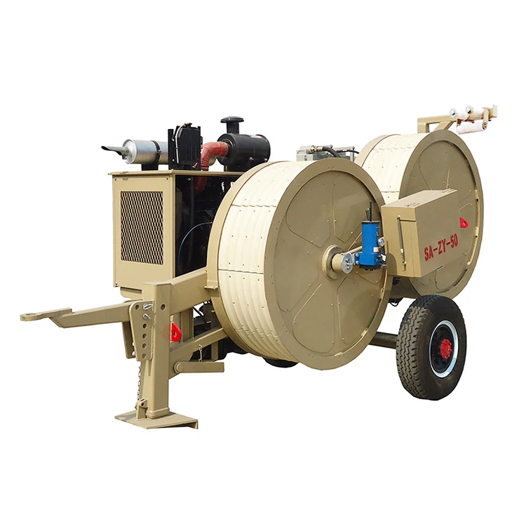 Overhead Transmission Line Cable Stringing Equipments Hydraulic Puller Tensioner