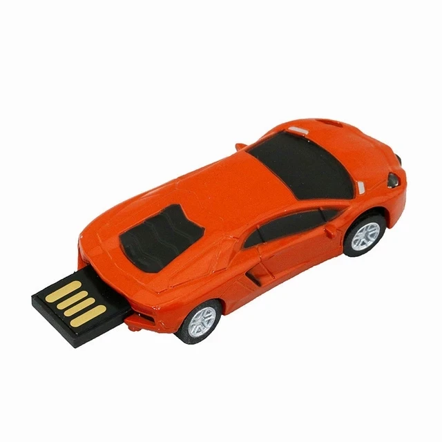 Pen Drive Mini Sports Car 4GB/8GB/16GB Bulk Metal Roadster Car Usb Flash Drive Memory Stick Storage Pendrive Boy Promotion Gift