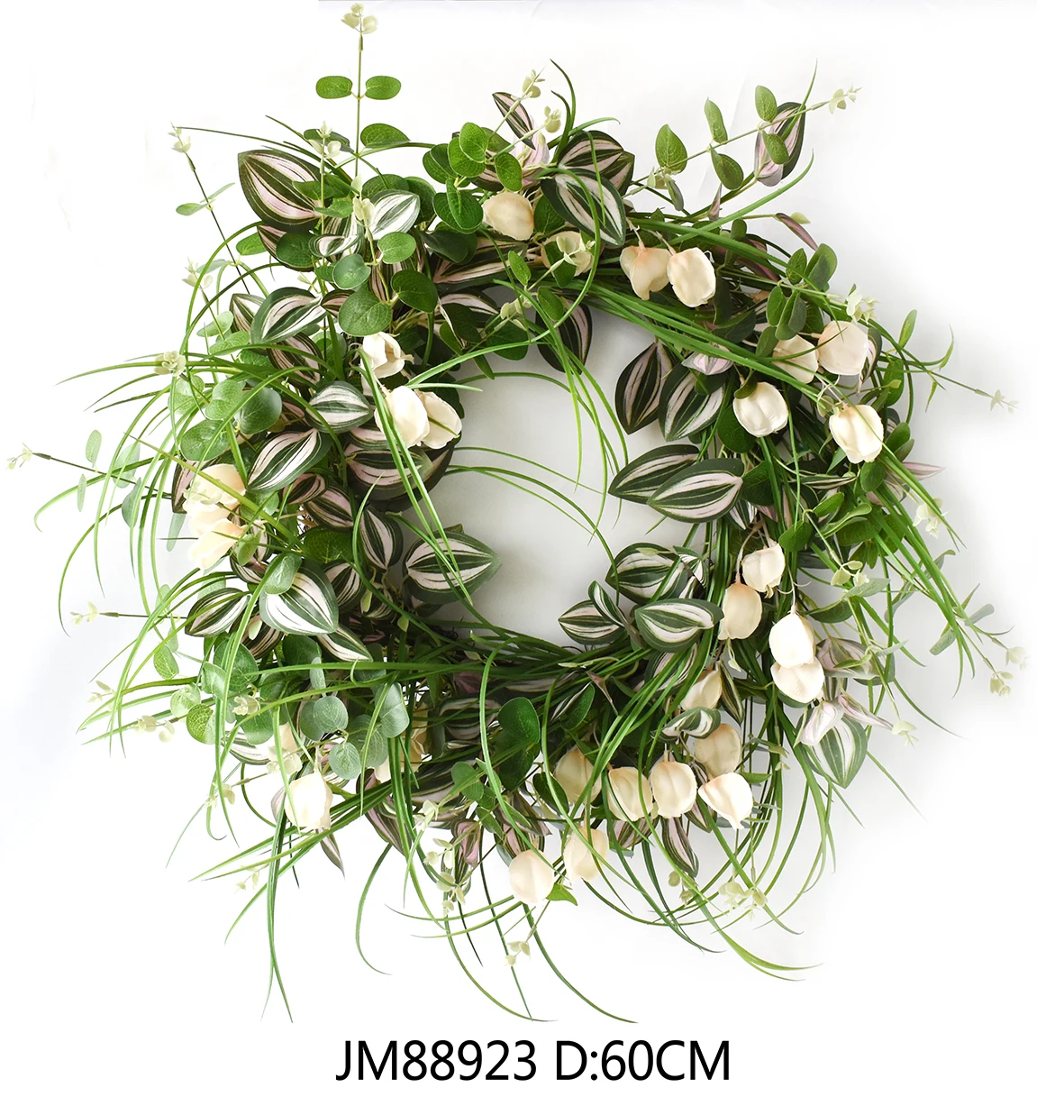 2022 Hot Selling Wholesale Silk Artificial Flower Home Wedding Decoration Big Eucalyptus Garland