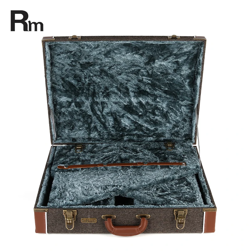 Vintage 3 pcs guitar stand Case Wooden Electric Bass Guitar Show Box Classical Acoustic Guitar Accessory  Display Case