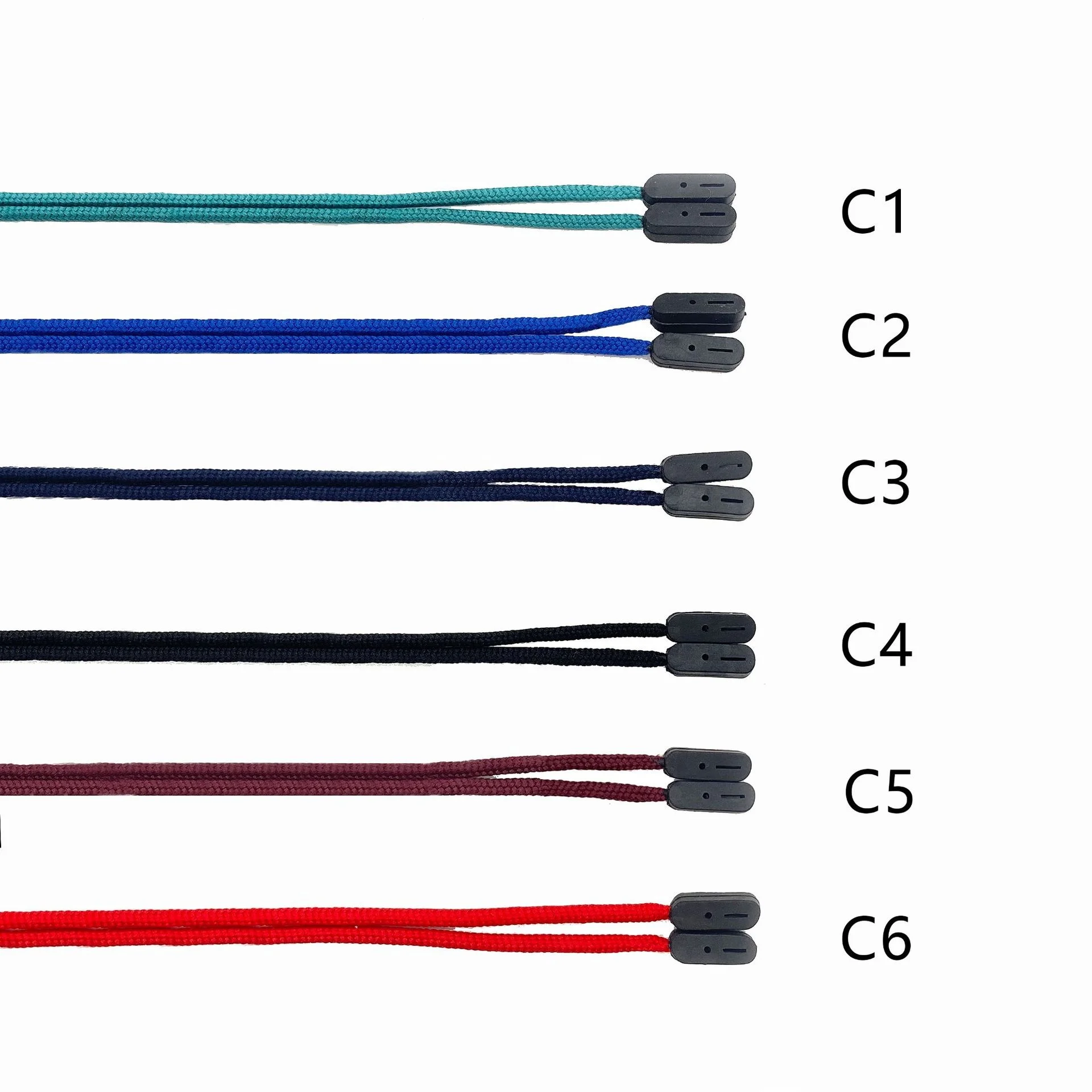 Sports Polyester Reading glasses cords Eyewear anti-slip string Sunglasses holder keeper strap for man and women