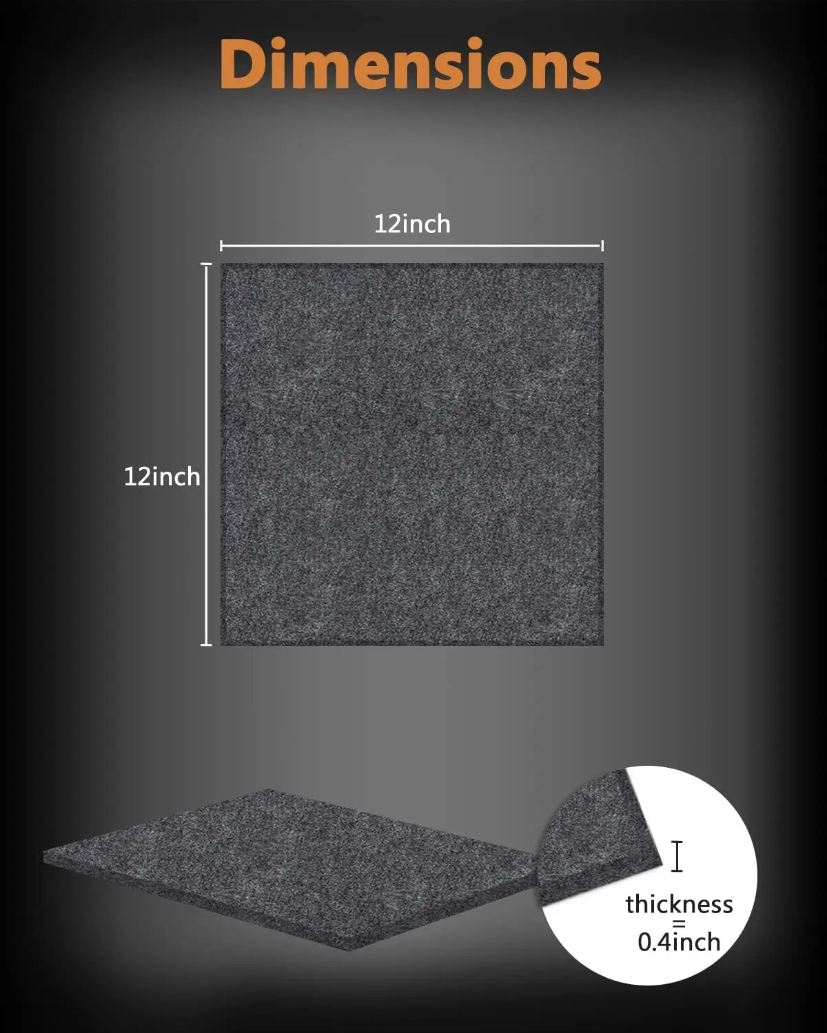 High Quality Cheap Price High Density Polyester Felt Fabric Board Sound-Absorbing Panel Acoustical Sponge