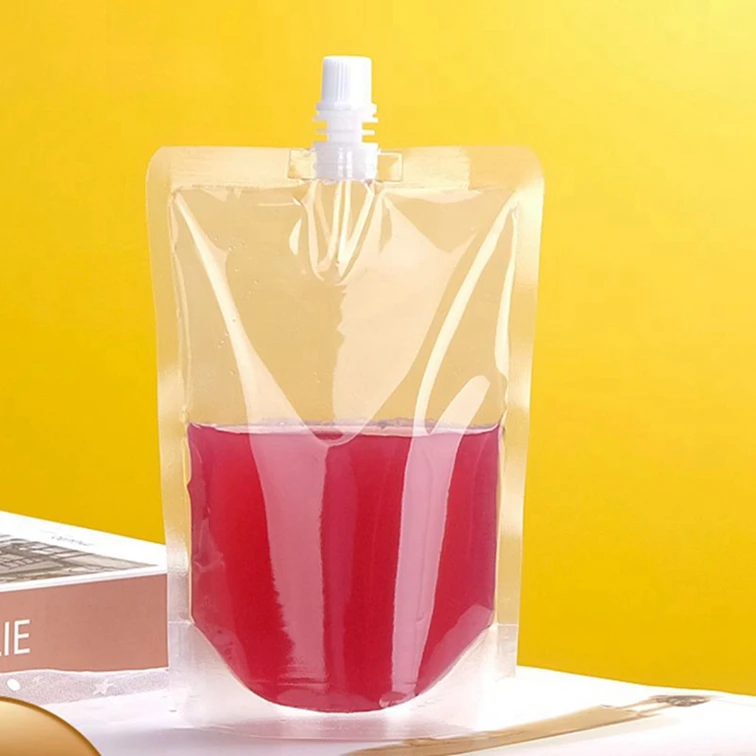 Automatic spout pouch filling and capping machine for packing bag liquid water milk oil beverage juce paste cream honey sauce