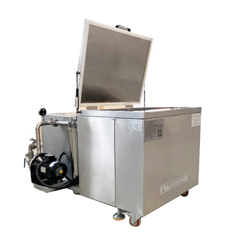 Engine cylinder wash anilox roller ultrasonic type blind cleaning machine