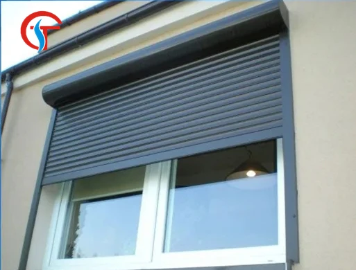 European Style Self-locking Shutters Rolling Warehouse Windows for Industry