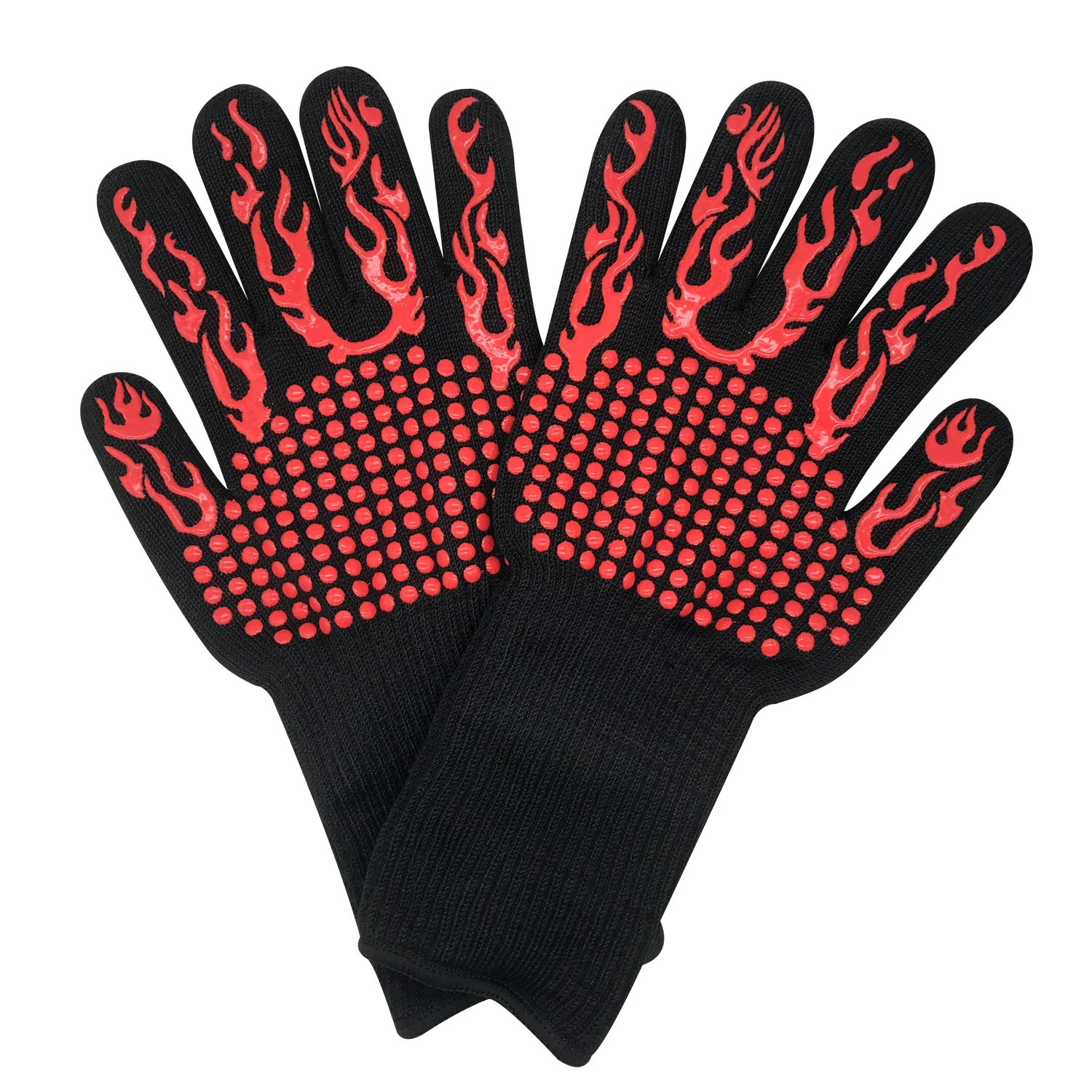 bbq gloves oven cooking barbecue baking cutting heat resistant gloves bbq