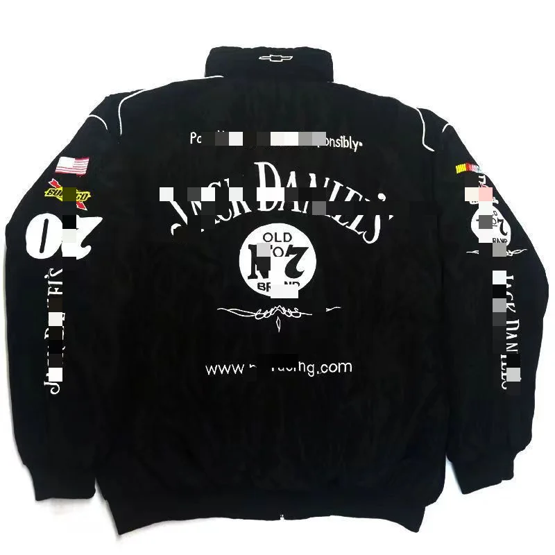 OEM Wholesale Custom Logo Embroidery Rare Man Formula Racing Style Top Rated Jacket NASCAR Racing Jacket USA Supplier