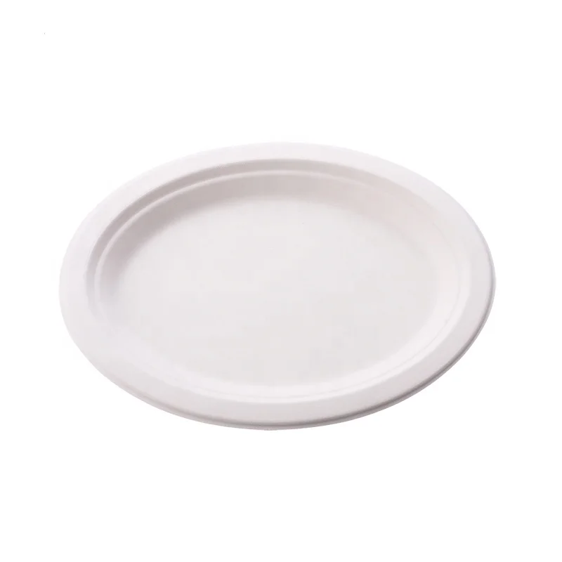 
Disposable plate & cup makers machine make Recycle bagasse Oval plate Ellipse paper Plates 