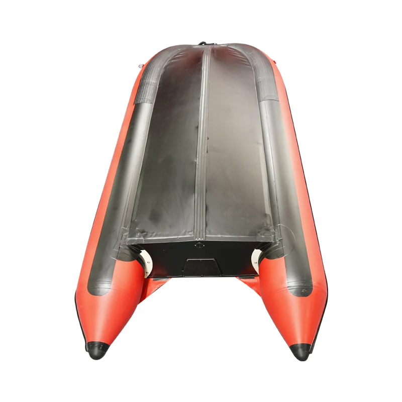 11ft 330cm inflatable boat taking 4 persons driving in lake, river and offshore sea