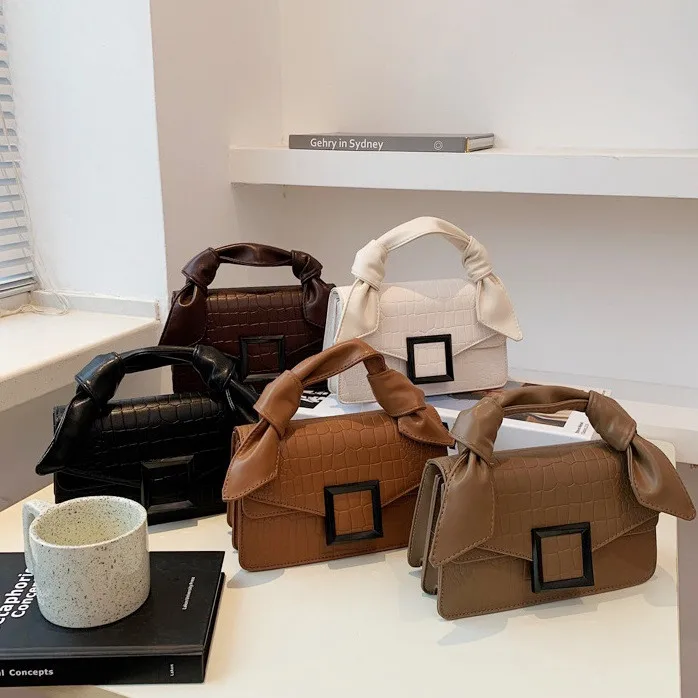 New arrivals Girls Stone Pattern Hand Bags Young Women Cute Handbags Females Fashion Purses