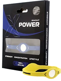 Custom X power sport hologramm Energy balance silicon bracelet power ionic magnet wrist band with negative ions