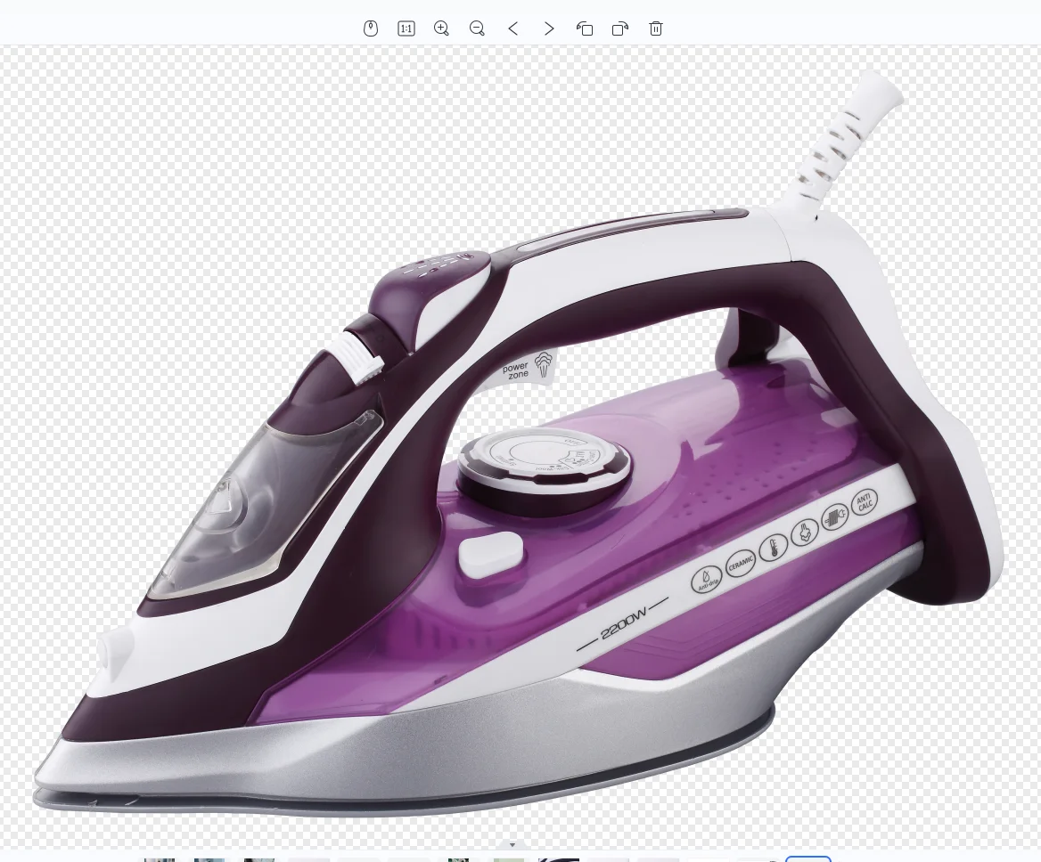 hot sell 3000W color customized smooth bottom plate electric vertical handheld steam iron for clothes vapeur vapor