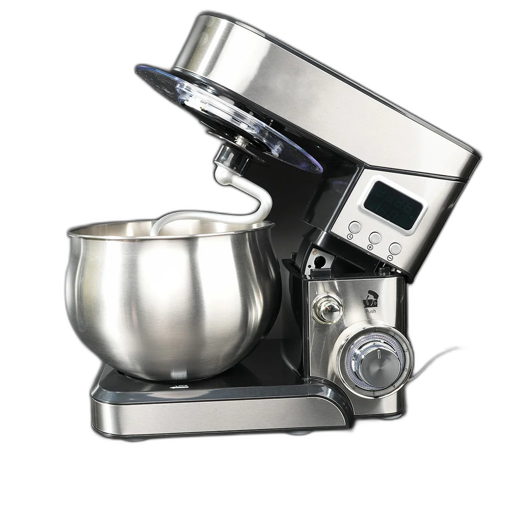 Electric 3 in 1 Professional Stand Food Mixer 6 Speed Stand Mixer with 5L Stainless Steel Mixing Bowl