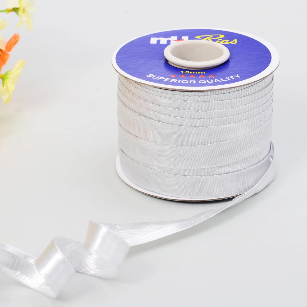 Gold Metallic Shiny Bias Binding Tape