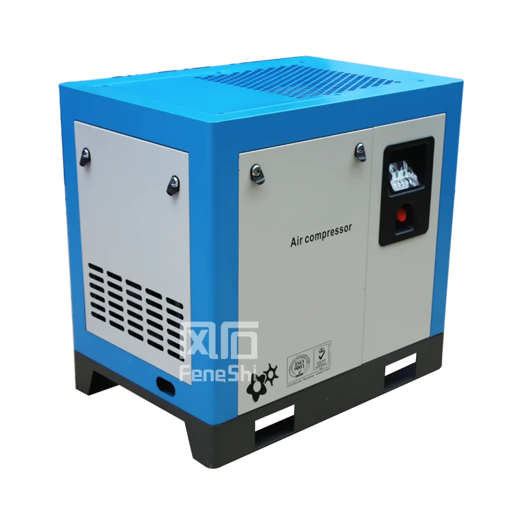 Fengshi Прямая Заводская поставка высокое качество 10HP компрессор воздушная Спецификация 7.5kw промышленная мощность Частотный винтовой воздушный компрессор