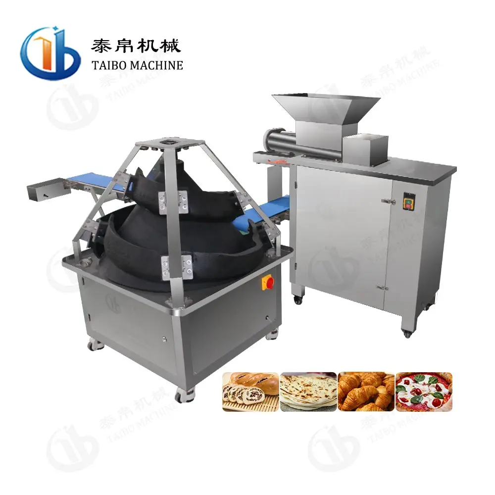 Industrial 2-800g Pizza Bread Chapati Pita Bun Dough Divider Rounder Machine for Factory