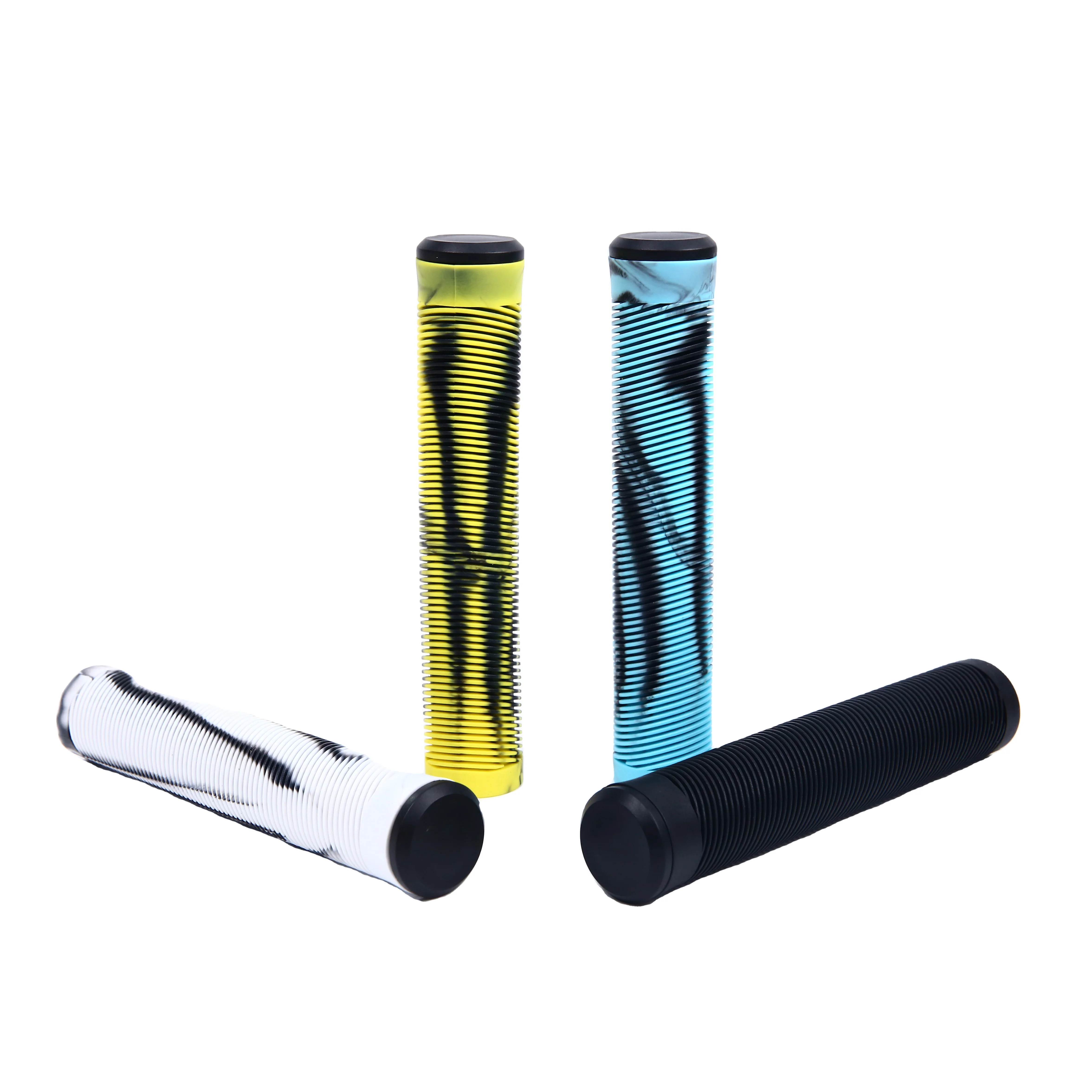 2 color mixed durable MOUNTAIN BIKE grips anti-slip and comfortable MTB  grips