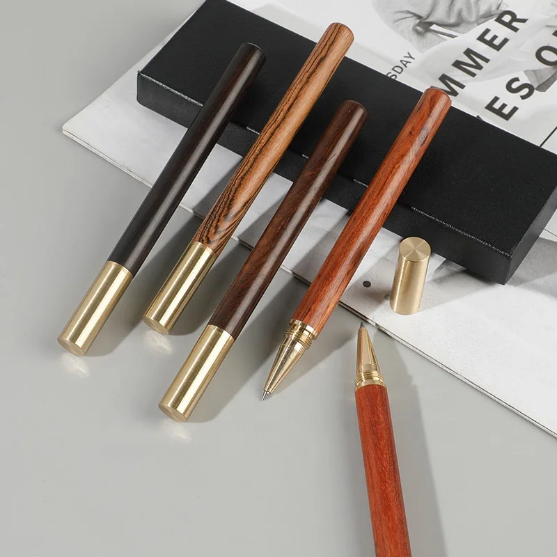 Customized Wood ballpen Wooden Pens Laser Engraved Logo Printing Service Bamboo Promotions Promotional gift Items Souvenir