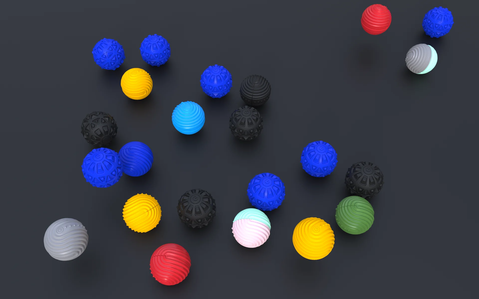 2022 custom logo massage ball all kinds of size colorful official silicone lacrosse massage ball