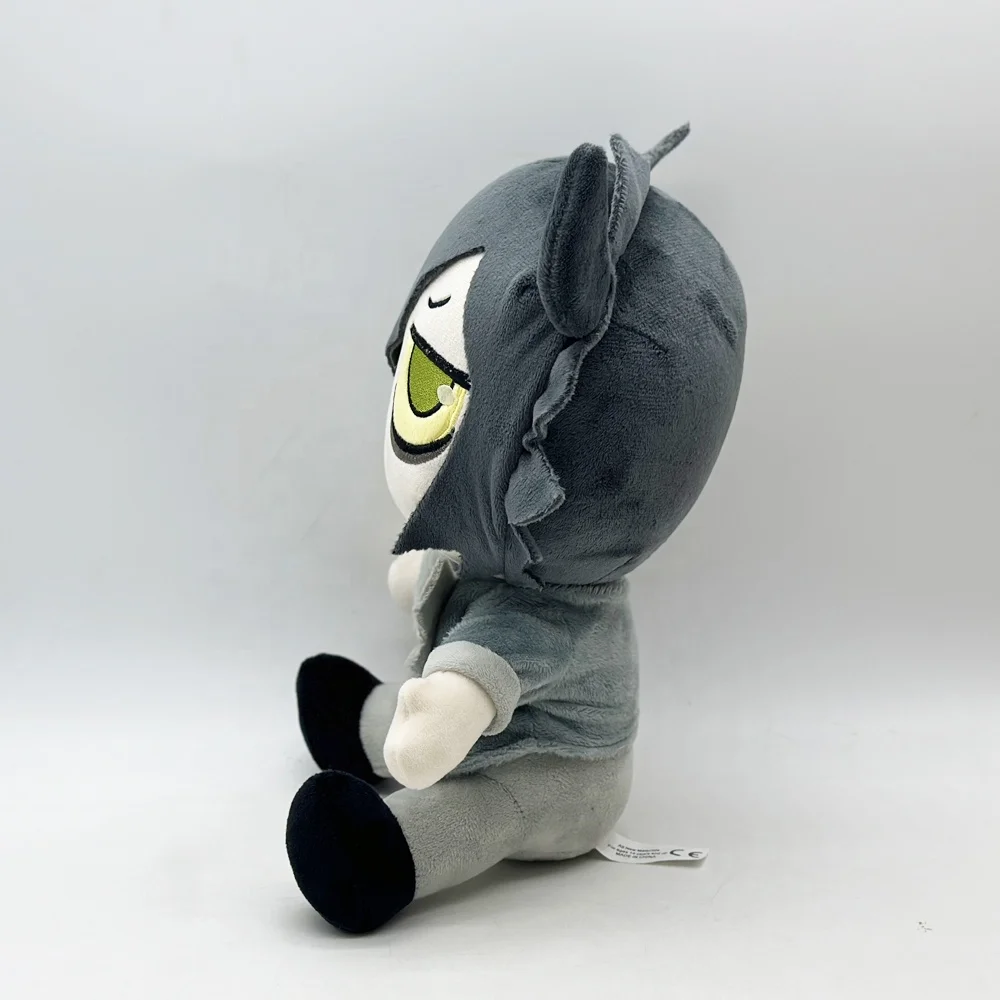 New Design RAMSHACKLE STONE Plush Doll Black Hair Boy Stuffed Toy Anime plushie