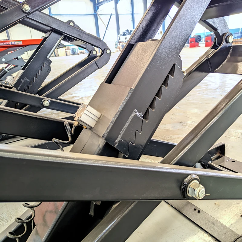 cheap underground full rise scissor garage hydraulic lifts for cars