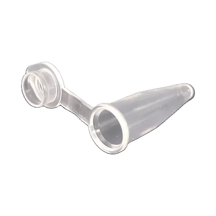 0.2ml Laboratory Use Plastic  Transparent PCR Micro Centrifuge Pipe Tube
