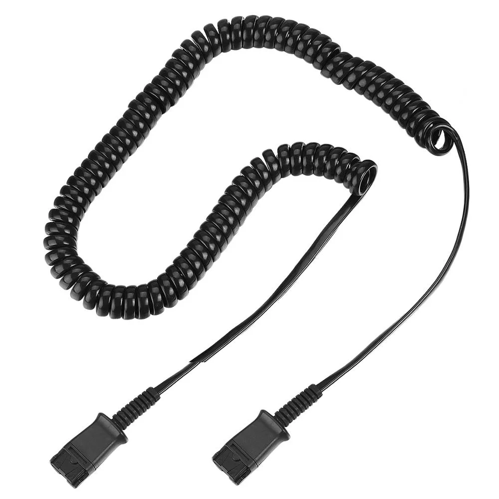 Extension QD cord for Plantronic headsets